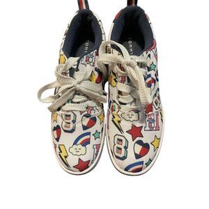 Heelys Pro 20 Printed Tommy Hilfiger Wheeled Sneaker Shoes Womens 7 Youth 6